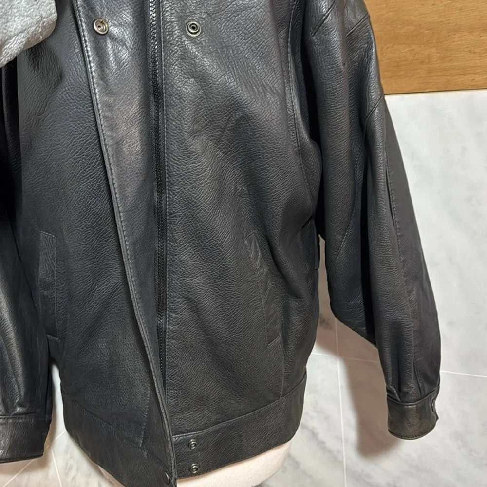 Vintage the leather warehouse leather jacket size S